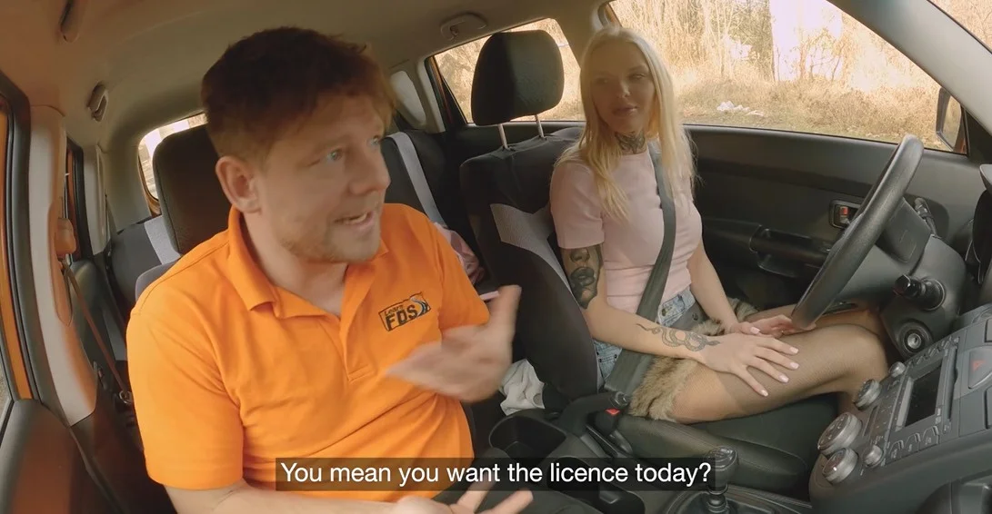 Fake Driving School - Lexi Star - At this rate you'll never pass!