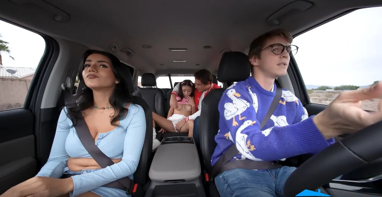Family Strokes - Amber Summer - Deal With It, Part 1 - From the Back Seat to the Dressing Room