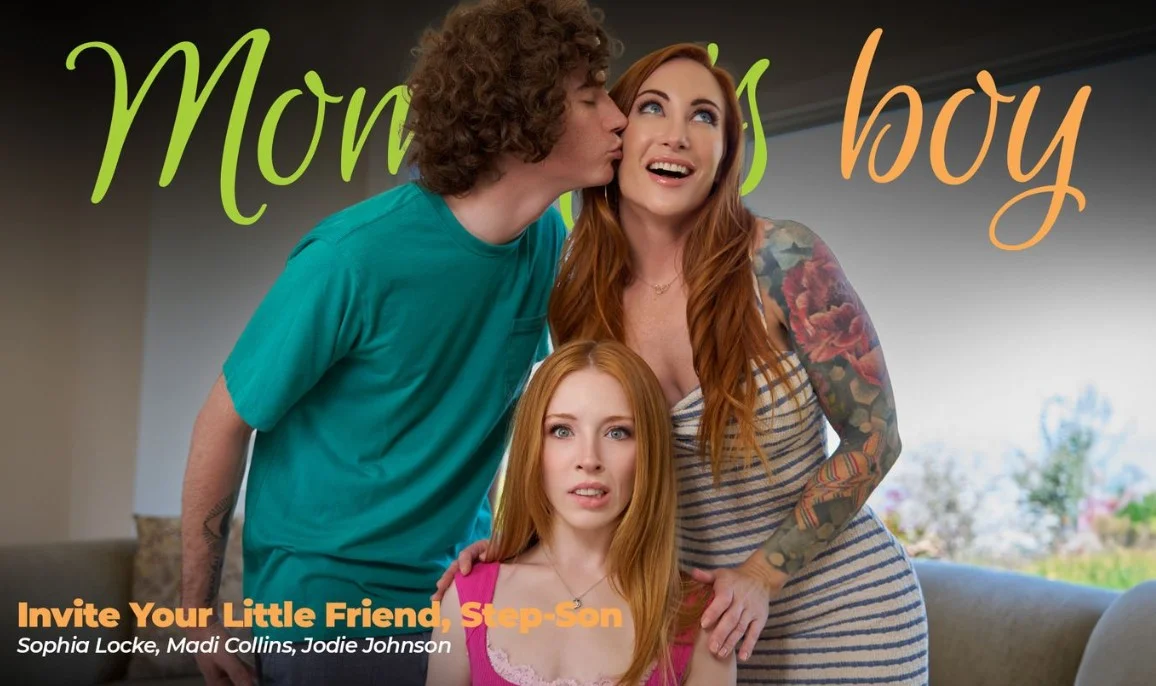 Mommy's Boy - Sophia Locke & Madi Collins - Invite Your Little Friend, Step-Son